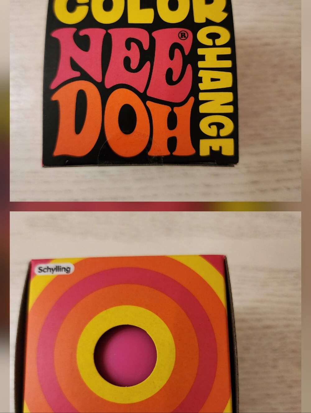 Authentic Needoh Color Change- Pink To Purple